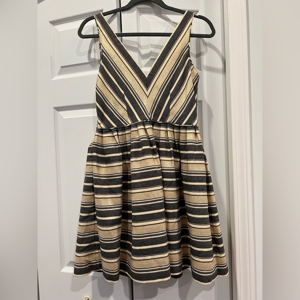 J. Crew Gold Sparkly Dress